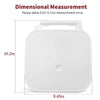 Honda Z50R White Plastic Front Number Plate (1988-1999)