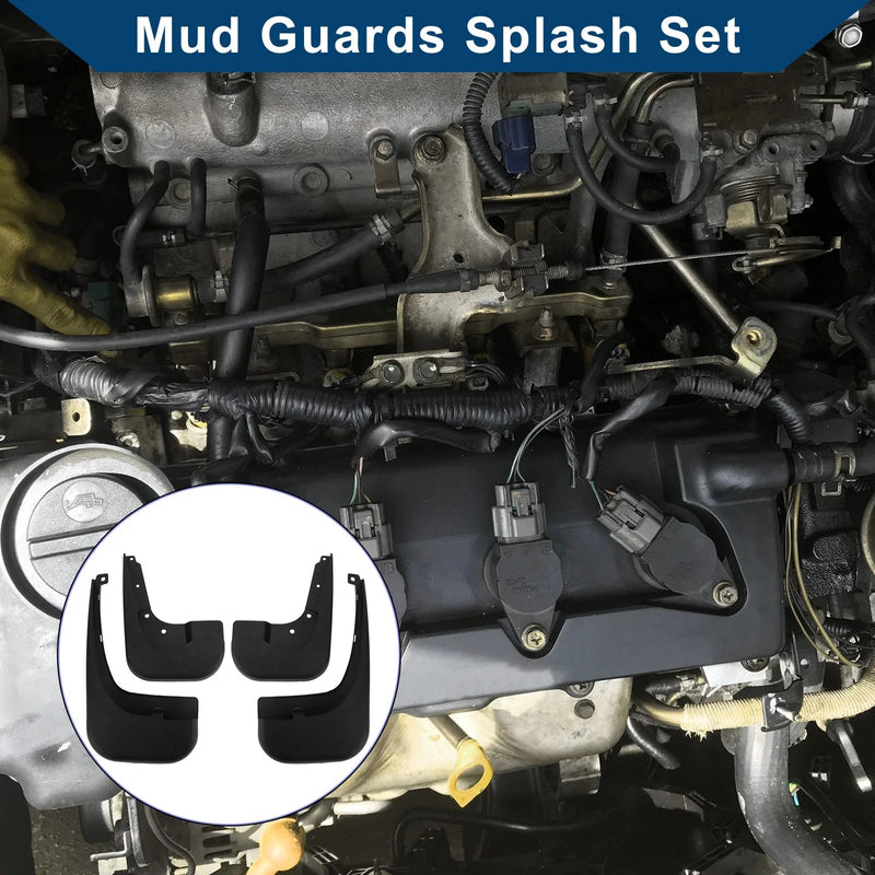 Mercedes-Benz V Class Sports Extended Edition Mud Flaps Splash Guards (16-23)