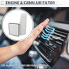 Toyota RAV4 Engine Cabin Air Filter 2.4L Combo (2001–2005)
