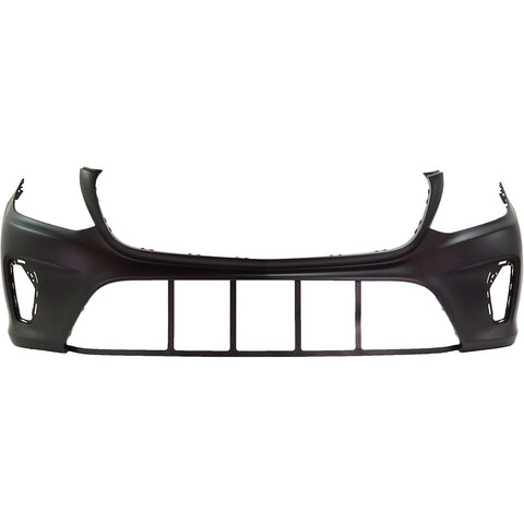 Front Upper Bumper Cover Fascia For 2017-2019 Mercedes