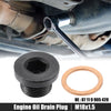 BMW Mazda M18x1.5 Steel Engine Oil Drain Plug with Gasket