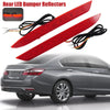 Honda Accord Tail Light Red Rear Bumper Reflector Light (2016-2017)