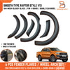 Ford Ranger MK2 PX2 2015-2018 () Matte Black Fender Flare Arch