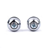 Window Pivot Stud Nut Chrome 2PC Fits Toyota Hilux Vigo 2D Space Cab 2005-15 D05
