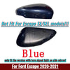 Ford Escape Left Blue With Turn Signal Hole Side Mirror Cover (2020–2021)