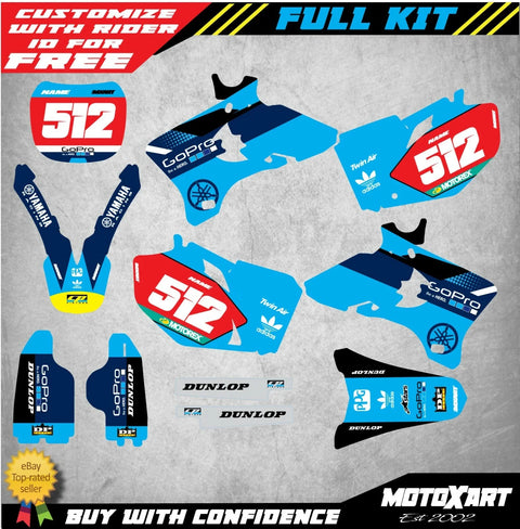 Yamaha YZF 450 (2003-2005) BOOST STYLE Graphics Custom Decal Kit