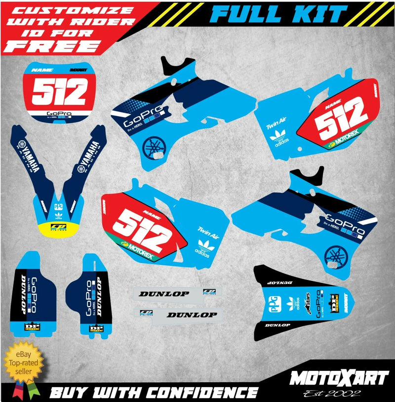Yamaha YZF 450 (2003-2005) BOOST STYLE Graphics Custom Decal Kit