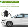 Lexus LS430 4.3L Quiet Engine Cooling Radiator Fan Motor (2001-2006)
