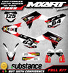 Honda CRF 250 (2018-2020) EURO RED Style Custom Graphics Full Kit