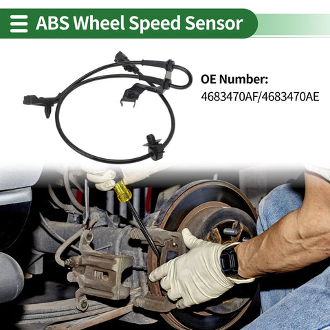 Dodge Caravan Front Right ABS Wheel Speed Sensor (2011-2020)