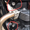 Triumph Bonneville Bobber (2017-2020) Black Crash Bar Protector