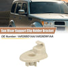 Jeep 2 x Beige Sun Visor Support Clip Retainers (2011-2018)