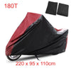 Motorcycle Cover / 190T / Rain Dust Motorcycle Cover Red Black UV