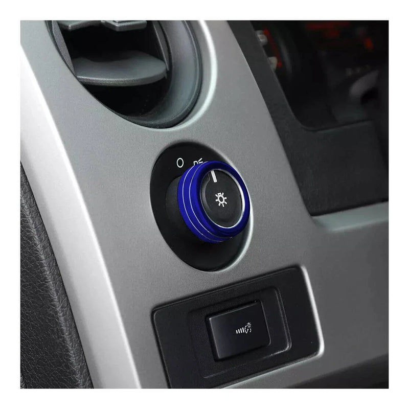 Ford F150 4 x 4WD Headlight Switch Knob Cover Trim Ring (2009-2014)