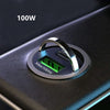 Universal Car Interior USB Type C QC3.0 Fast Charging Phone Charger