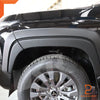 Mitsubishi Triton Ute Double Cab 6 x Matte Black Fender Flares (2015-2023)