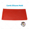 DIY Silicone Comb Mold Beekeeping  Soft Red Beeswax Wax Sheets