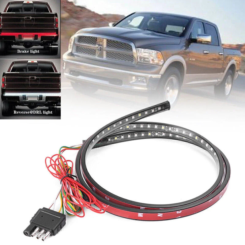 Pickup Truck LED Strobe Tailgate Brake Signal Light Strip