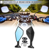 M6 Rear View Mirrors Black Aluminum