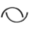 Fiat 500 Carbon Fiber Door Handle Trim Cover (2012-2015)