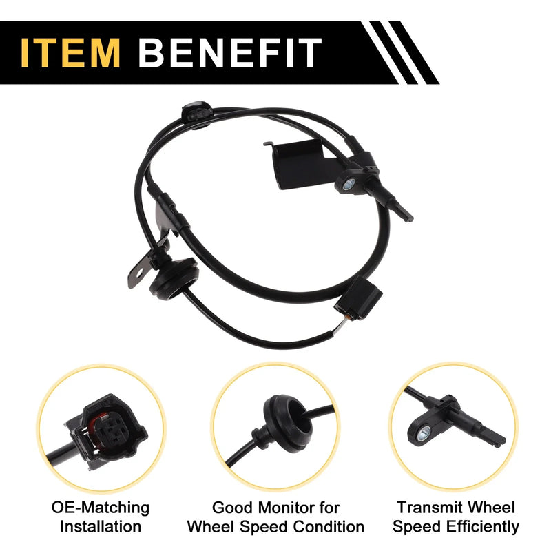 Toyota Venza (2023) 1 x Left Front ABS Wheel Speed Sensor