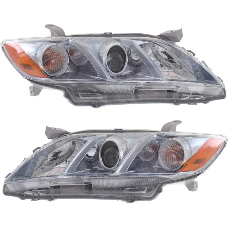 Headlight Assembly Set For 2007-2009 Toyota Camry Hybrid