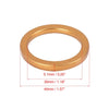 Honda CG125 10pcs / 30mm ID / Exhaust Muffler Pipe Gasket Copper Tone