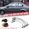 Chevrolet Aveo Aveo5 4 x Spark Plug Wire Ignition Coil Cable