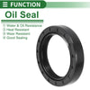Oil Seal / 38x52x10mm / Rotary Shaft Seal NBR Black 5 Pcs