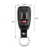 Hyundai Elantra Sonata 4 Button Car Key Fob Shell Case (2011-2020)
