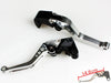 Honda CBR1000RR 600RR Silver CNC Brake Clutch Levers (2008-2010)