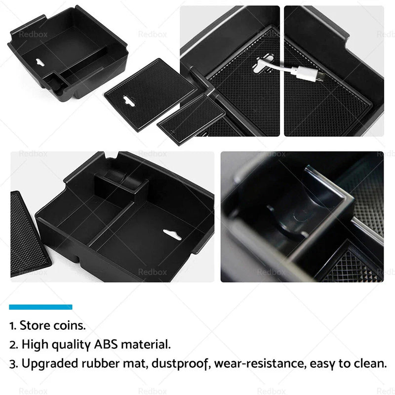 SsangYong Musso Center Console Armrest Storage Box Tray (2019-2022)