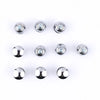 Button Space Cab Window Nuts Chrome 10 PC Fits Toyota Hilux Vigo SR5 2005-15 D06