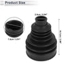 Ford Focus Inner CV Joint Boot Kit with Clamps (2011-2015)