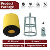 Suzuki Ozark 250 QuadSport Z250 Air Filter + Cage Holder w/Screw (2005–2009)