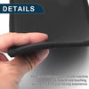 Toyota Prado (2014) - Black Car Door Anti Kick Pad Sticker Protector