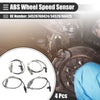 BMW 128i 4pcs Front Rear Left Right ABS Sensor