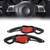 VW Golf Jetta Passat Polo Black Steering Wheel Paddle Shifter Extensions