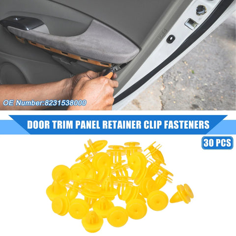 Chevrolet Aveo 30 Pcs Door Trim Panel Retainer Clips (2004 - 2011)