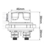 Marine Applications Recessed Mount Battery Isolator Switch