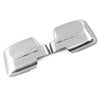 Jeep Liberty (2004-2010) 2x Chrome Side Rearview Wing Mirror Cover Caps