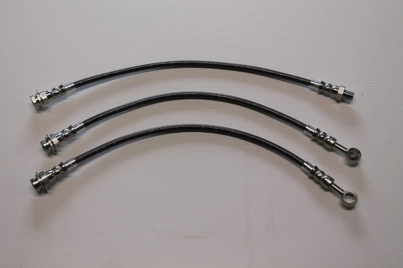 VC VE VF VG VH Valiants, Pacer & Charger Braided Brake Hose Set (3)