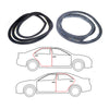 Toyota Corona 4-Door T130 XT130 1978-1982 Rear Door Weatherstrip Set