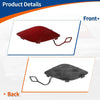 Mercedes-Benz E350 (2010-2014) Red Front Car Bumper Tow Hook Cover