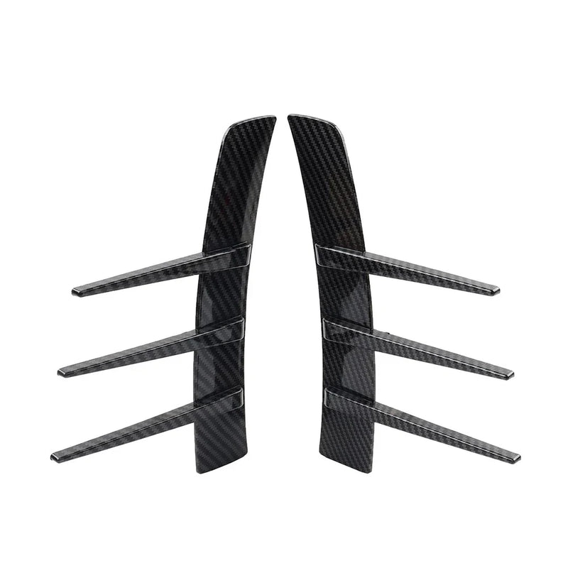 Universal Cars Carbon Black Front Rear Side Fender Vents