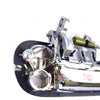 Exterior Door Handle Chrome Front Left Fits Honda Accord CG 4D SEDAN 1998-02 D06