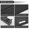 Volvo XC60 2018-2024 Carbon Fiber Black Cargo Cover