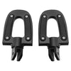 Harley Softail Sport Glide Matte Black Front Driver Footpegs (2018-2025)