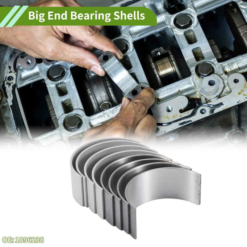 Ford Transit, Mondeo, Land Rover Defender 8 x Big End Bearings Shells