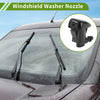 GMC 1x Windshield Washer Nozzle with Hose Connector